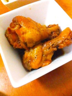 ❤圧力鍋で簡単❤手羽元の甘辛煮❤-レシピのメイン写真
