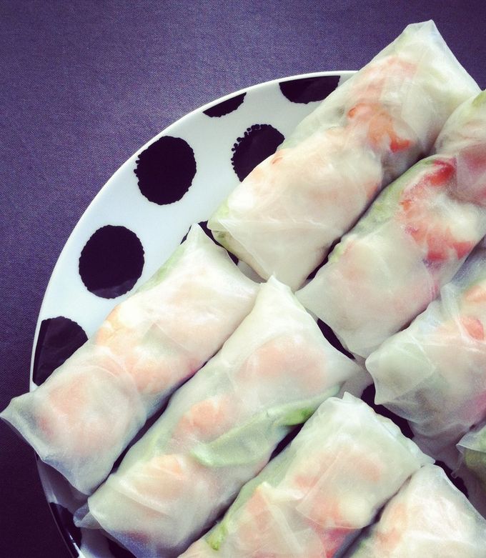 海老とアボカドの生春巻き by porcinette 【クックパッド】 簡単