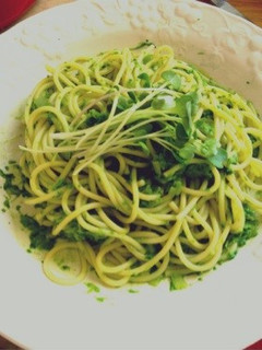 ペーストほうれん草のパスタ-レシピのメイン写真