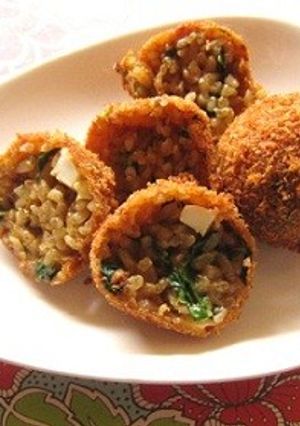残ったご飯で♪カレー味のライスコロッケ-レシピのメイン写真