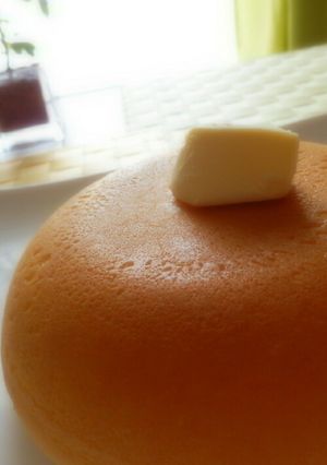 炊飯器で簡単!米粉のサクふわホットケーキ-レシピのメイン写真