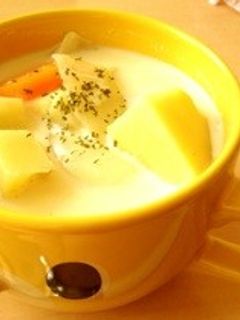 ジンジャーミルクスープ-レシピのメイン写真