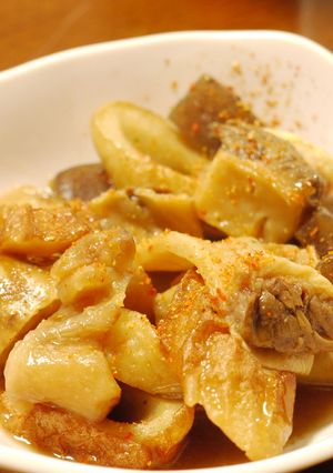 簡単!おでん種でスジコン煮-レシピのメイン写真