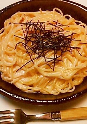 クリーミー♡たらこクリームスパゲティ-レシピのメイン写真