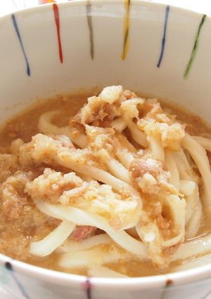 冷やしうどん～梅風味。-レシピのメイン写真