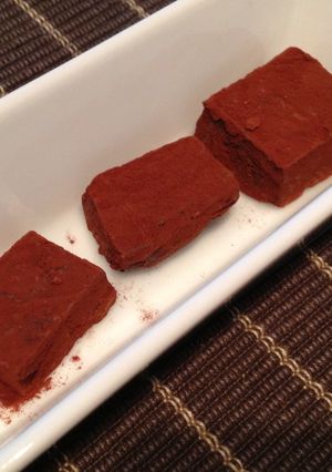 ホワイトデイ♪牛乳でコーヒー風味生チョコ-レシピのメイン写真