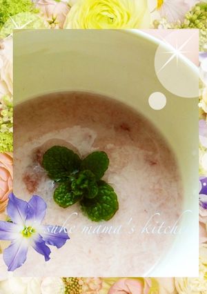 ஐஃ苺フルーチェ♥のむヨーグルトで｡ஐஃ-レシピのメイン写真
