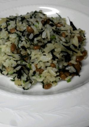 ヘルシー☆納豆とひじきチャーハン☆-レシピのメイン写真