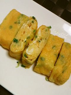 母の味❤ねぎ入りたまご焼き-レシピのメイン写真