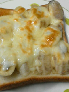 ハニーバナナトースト-レシピのメイン写真