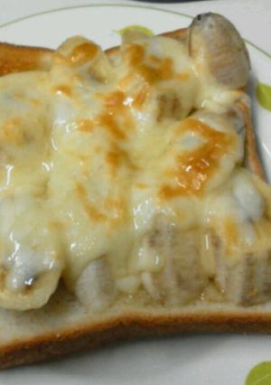ハニーバナナトースト-レシピのメイン写真