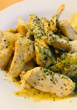 鶏肉と長ネギのからし味噌炒め-レシピのメイン写真
