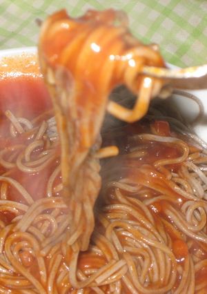 和風味です♥そばdeナポリタン-レシピのメイン写真