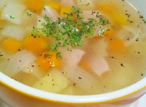 具沢山も！簡単❤和洋折衷の野菜スープ-レシピのメイン写真