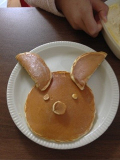ウサギのホットケーキ-レシピのメイン写真