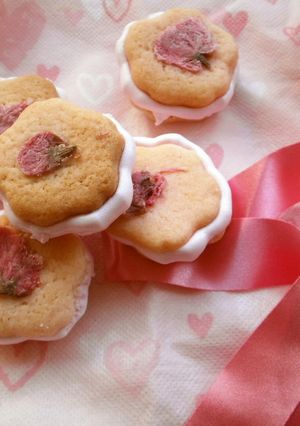 ❀春満開✿桜クッキーwithマシュマロ❀-レシピのメイン写真