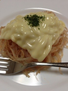 ダイエット!白滝のチーズパスタ風-レシピのメイン写真