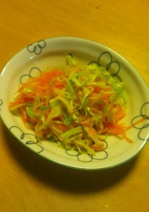 簡単☆キャベツとハムとにんじんのサラダ-レシピのメイン写真