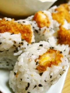 エビフライのおにぎり-レシピのメイン写真
