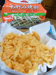 お好み焼き粉で☆手作り天かす-レシピのメイン写真