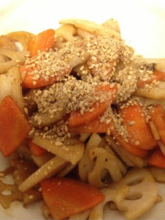 レンコンのキンピラ-レシピのメイン写真