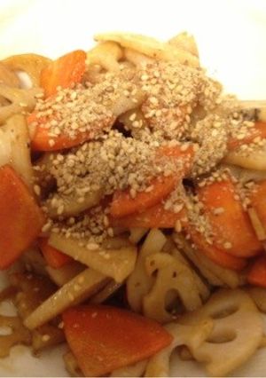 レンコンのキンピラ-レシピのメイン写真