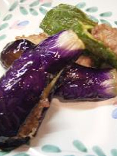 なすとピーマンの肉詰め揚げ-レシピのメイン写真