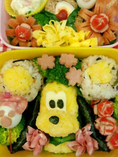 キャラ弁簡単プルート-レシピのメイン写真