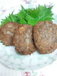 簡単!サバ缶とレンコンのもちもちさつま揚-レシピのメイン写真