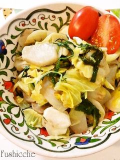 里芋アンチョビ野菜炒め-レシピのメイン写真