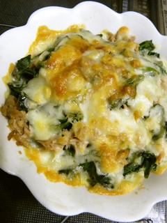 ほうれん草のチーズ焼き♪-レシピのメイン写真