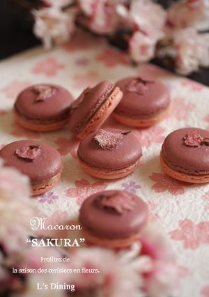 マカロン❤桜～桜の園♪-レシピのメイン写真