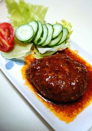 大絶賛！我が家の煮込みハンバーグ♪-レシピのメイン写真