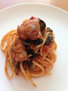 具だくさん★トマトソーススパゲッティ-レシピのメイン写真