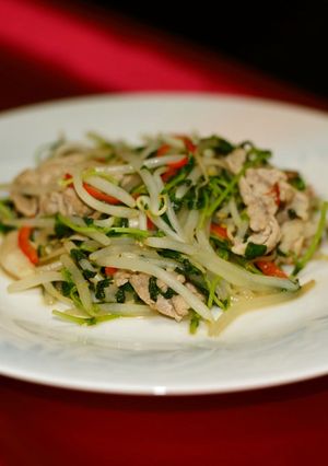 安くて！簡単！豆苗ともやしの炒め物★-レシピのメイン写真