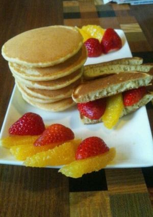 おからでふわふわバナナパンケーキ-レシピのメイン写真