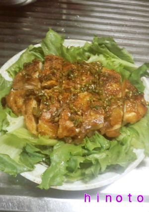 安くて手軽にジューシー♪鶏むね肉の油淋鶏-レシピのメイン写真
