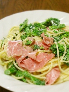 略式・菜の花パスタ-レシピのメイン写真