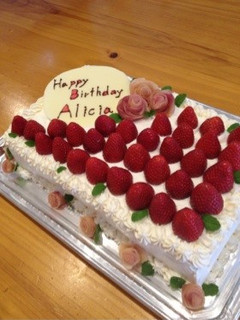誕生日ケーキ-レシピのメイン写真