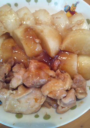 圧力鍋で時短！オイスターソースの鶏大根-レシピのメイン写真