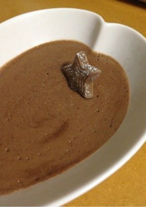 簡単チョコムース(無水鍋QC使用)-レシピのメイン写真