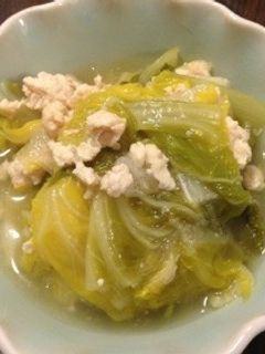 白菜と鶏ひき肉のトロトロ煮❀-レシピのメイン写真