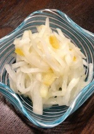 大根と文旦ピールでなます風お漬物❀-レシピのメイン写真