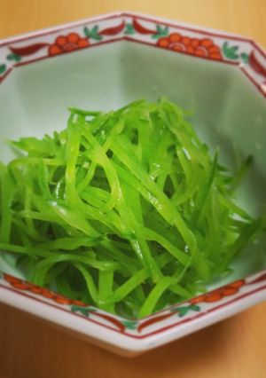 絹さやのおひたし／シャキシャキ歯ごたえ！-レシピのメイン写真