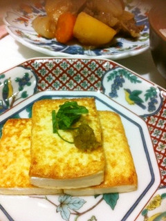 お豆腐焼いただけ~♪(柚子胡椒)-レシピのメイン写真