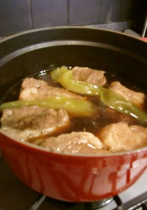 豚肩ロースの角煮（ストウブ鍋使用）-レシピのメイン写真