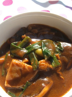 シイタケと鶏皮のカレー-レシピのメイン写真