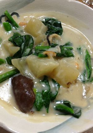 牡蠣と冬野菜のシチュー-レシピのメイン写真