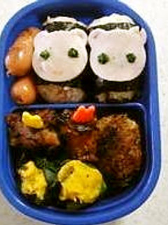 超カンタン!クマさんおにぎり★キャラ弁-レシピのメイン写真