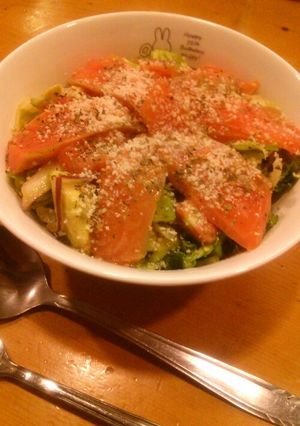 サーモンサラダ丼！-レシピのメイン写真
